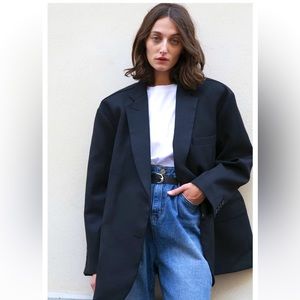 The Frankie Shop Oversized Blazer Jacket